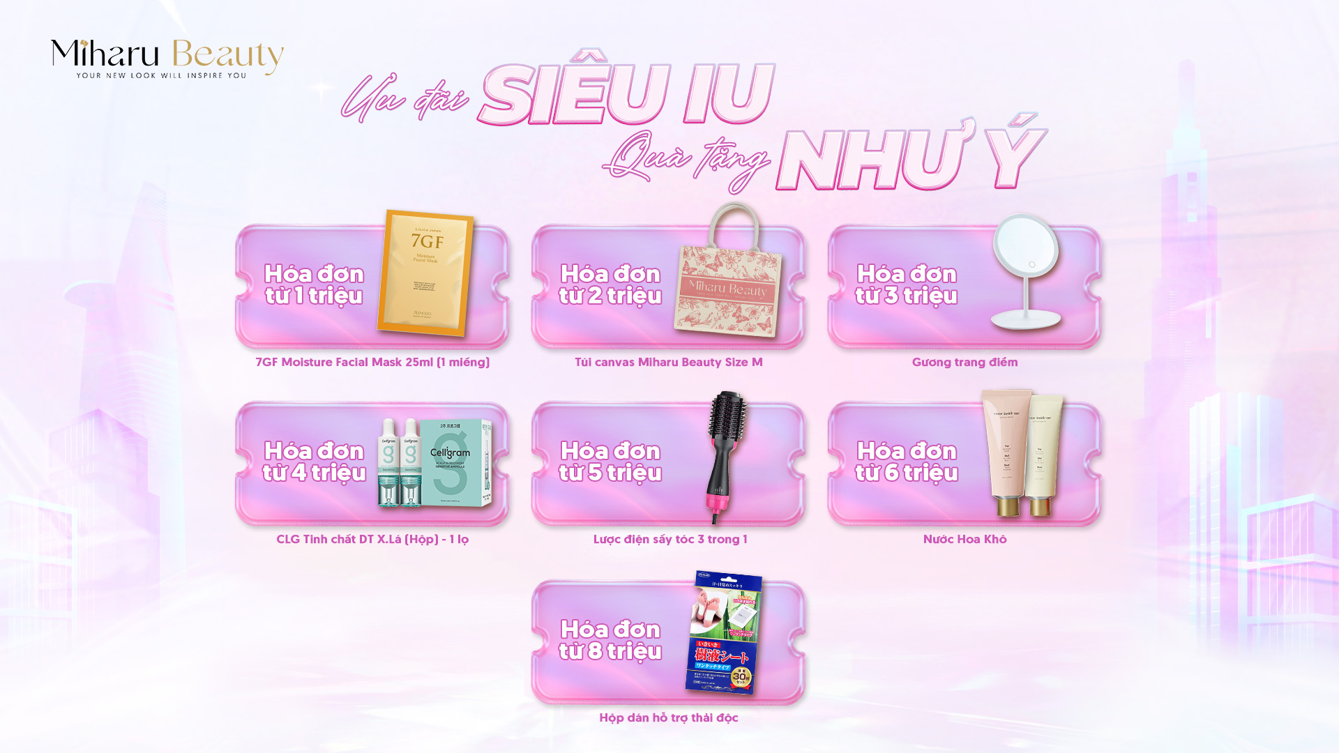 ƯU ĐÃI SIÊU IU - QUÀ TẶNG NHƯ Ý