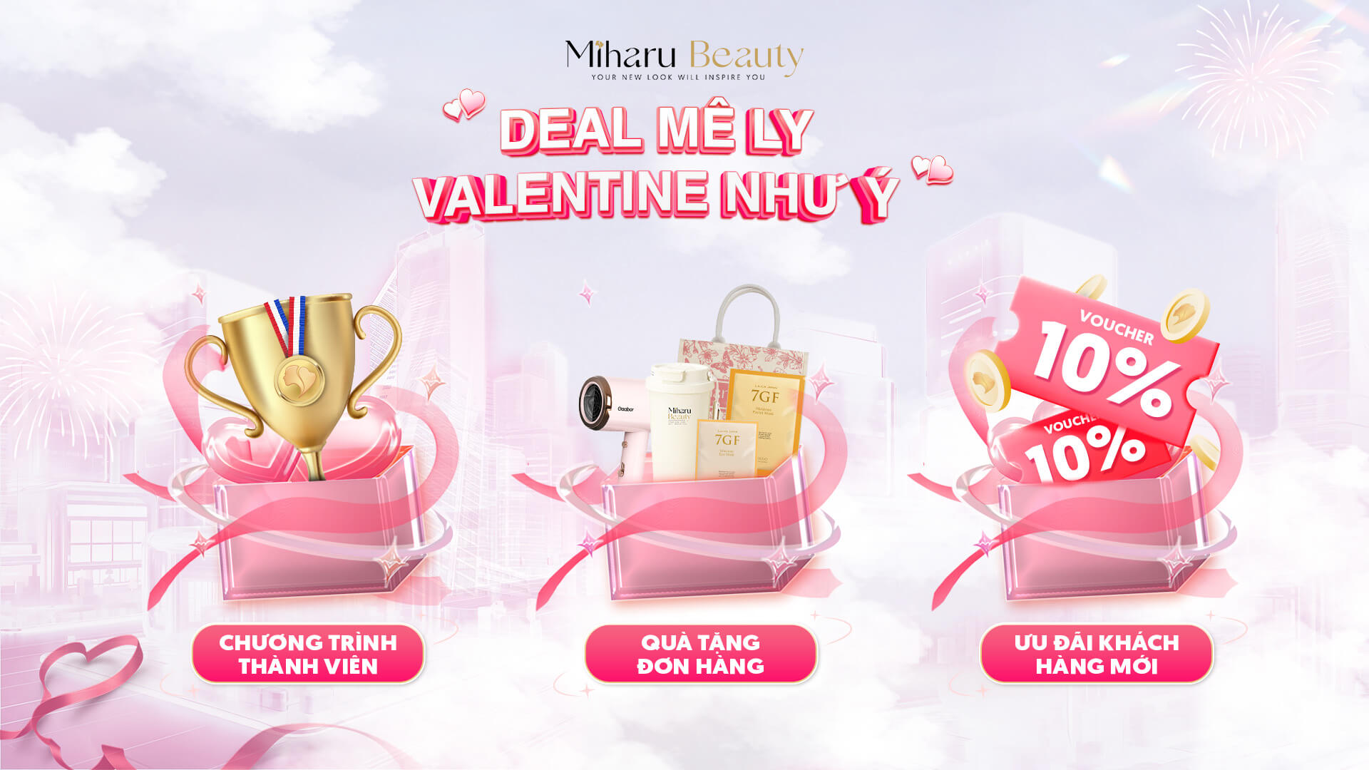 THÁNG 2 - DEAL MÊ LY - VALENTINE NHƯ Ý
