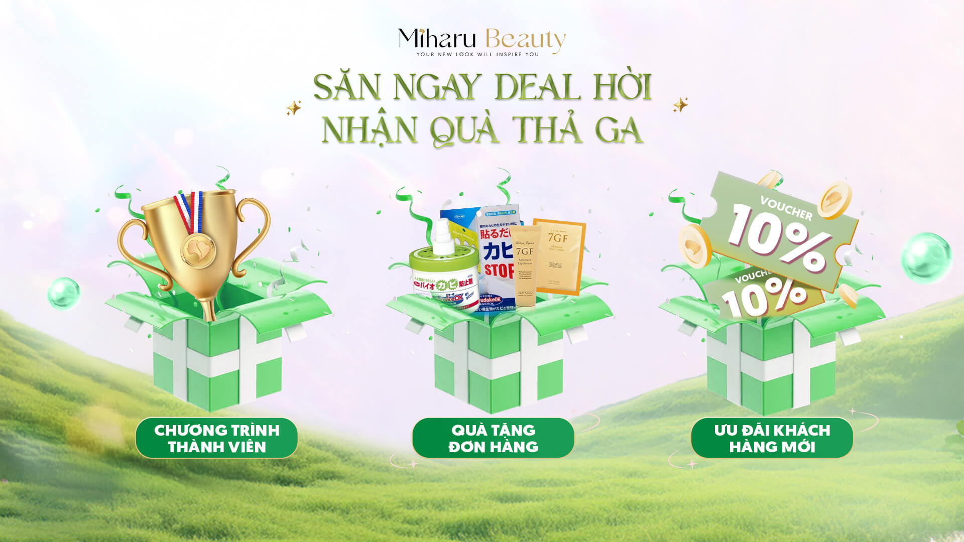 THÁNG 4 - SĂN NGAY DEAL HỜI - NHẬN QUÀ THẢ GA
